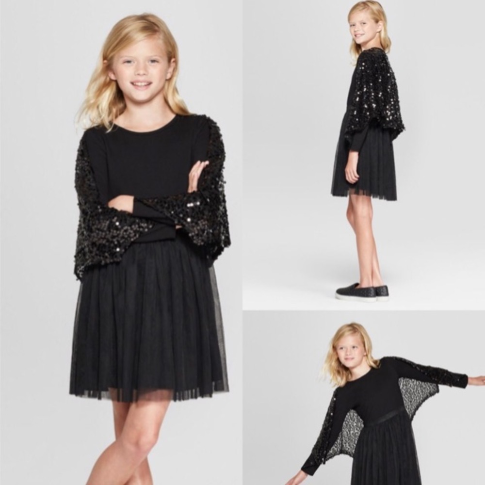 Cat and Jack Target Halloween bat-winged dress